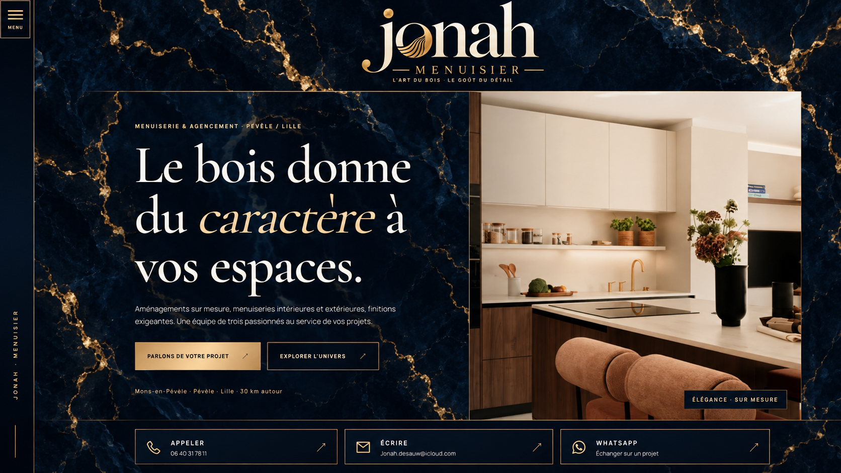 Aperçu du style Sombre premium